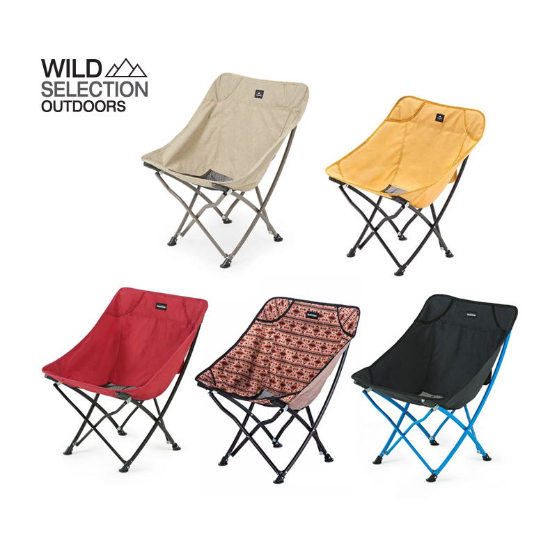 Naturehike Thailand เก้าอี้พับ เก้าอี้แคมป์ปิ้ง อุปกรณ์แคมป์ปิ้ง   YL04 moon Folding Chair-18HWJJ NH18X004-Y