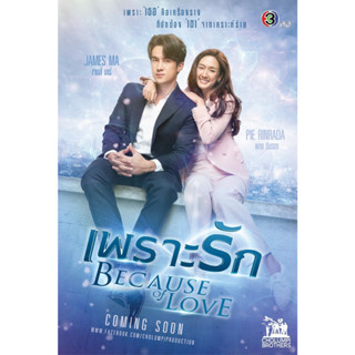 ละครไทย เพราะรัก Because of Love DVD 5 แผ่นจบ.