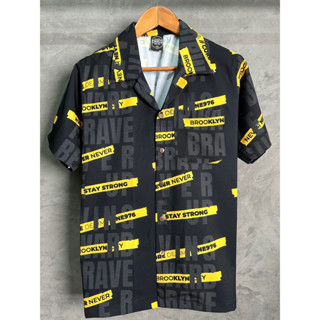 ✅พร้อมส่งจากไทย✅ เสื้อฮาวาย ผ้าไหมอิตาลี ลายวินเทจ คลาสสิค H032