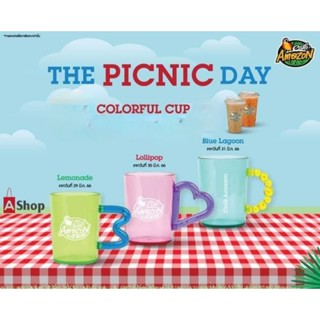 แก้วน้ำพลาสติกคอลเลคชั่นพิเศษ Colorful Cup จาก อเมซอน