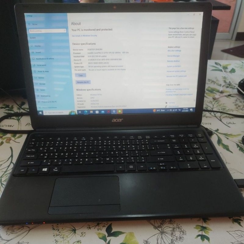Acer E1-570 notebook มือสอง