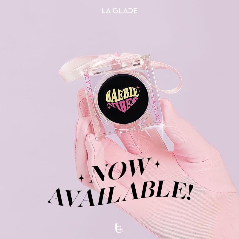 ฟรีพัฟ!!ครีมบลัชลากลาส บลัชดำ BLACK BLUSH ( LAGLACE BLACK MAGIC LIP & CHEEK PH BLUSH)