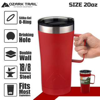 Ozark trail 20oz 📌tumbler handle แก้วน้ำสแตนเลส (หูจับ)📌 เก็บอุณหภูมิ แก้วเก็บความเย็น