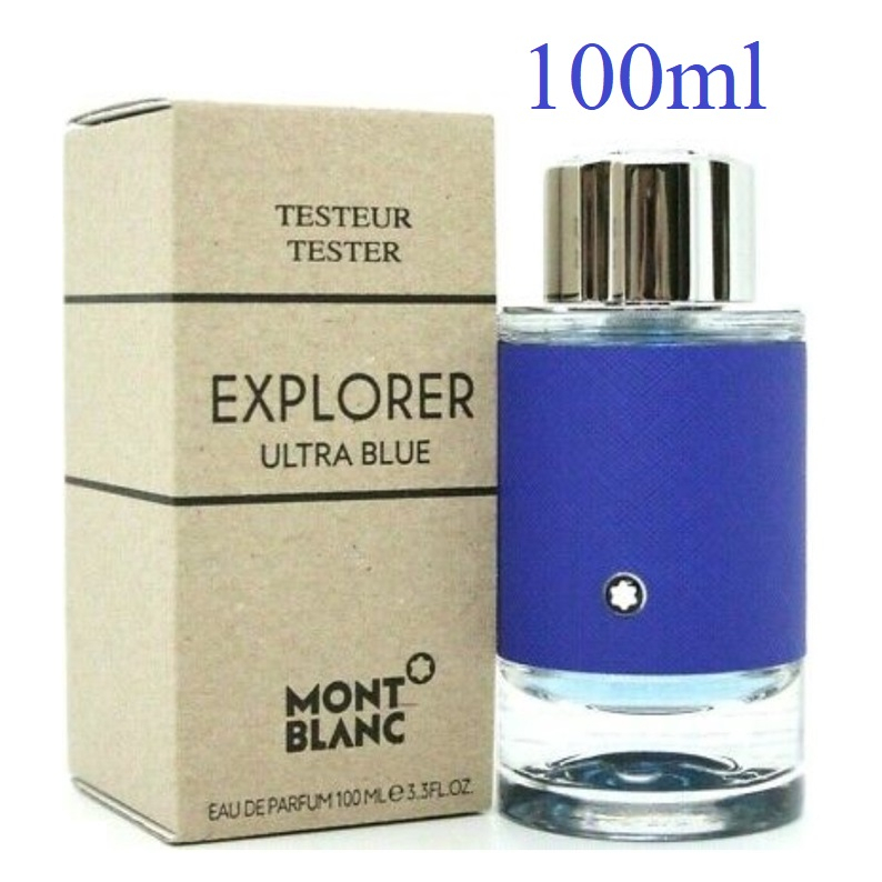 MONT BLANC EXPLORER ULTRA BLUE EDP 100ml (รุ่นเทสเตอร์กล่องสีน้ำตาล)