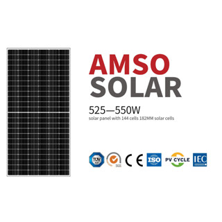 550W , 600W, 665W Solar Panel Mono Crystalline with Half Cell Technology