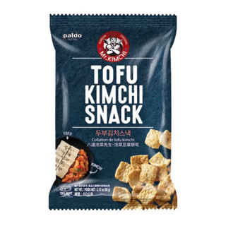 Tofu kimchi snack 50g. เต้าหู้อบกรอบ ขนมนำเข้า จากเกาหลี🇰🇷