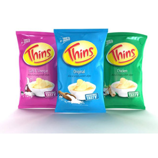 Thins chips potato 45g.มันฝรั่งทอดกรอบ ขนมนำเข้า จากออสเตรเลีย🇦🇺