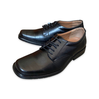 FREEWOOD BUSINESS SHOES รองเท้าคัชชูผูกเชือก รุ่น 55-948 สีดำ (BLACK)