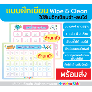 โปสเตอร์หัดอ่าน-เขียน ก-ฮ, A-Z, สระ-วรรณยุกต์, ไตรยางค์-การผันวรรณยุกต์,วัน,เดือน โปสเตอร์อนุบาล โปสเตอร์ปฐมวัย