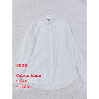 Calvin klein เสื้อเชิ้ต