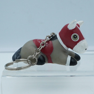 Red Keychain Horse Competition AVANTI  Japan Vintage  ของสะสม