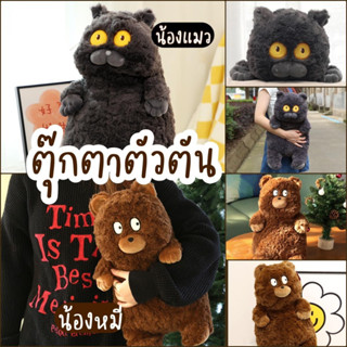 ตุ๊กตาสัตว์ตัวตัน ตุ๊กต่น้องแมว ตุ๊กตาน้องหมี 40cm