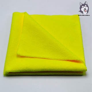 ราคาผ้าไมโครไฟเบอร์ สีเหลือง ขนาด 40*40 ซม.350GSM(WP329)