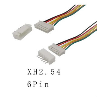 JST XH2.54 XH 2.54 mm 6 Pin Male Female Plug Socket Wire Cable Connector Length 20cm 26AWG