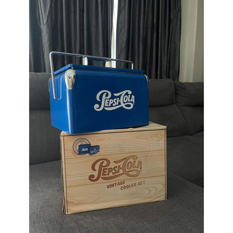 PEPSI-COLA Vintage Cooler กระติกวินเทจ เป็ปซี่