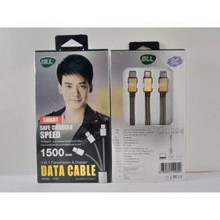 BLL USB Data Cable รุ่น 9037 3in1 สายชาร์จ 3 หัว