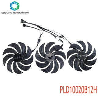 PLD10020B12H DC12V 0.65A 4PIN Graphics fan For GIGABYTE AORUS GeForce RTX 4090 RTX 4080 RTX 4070 Ti MASTER