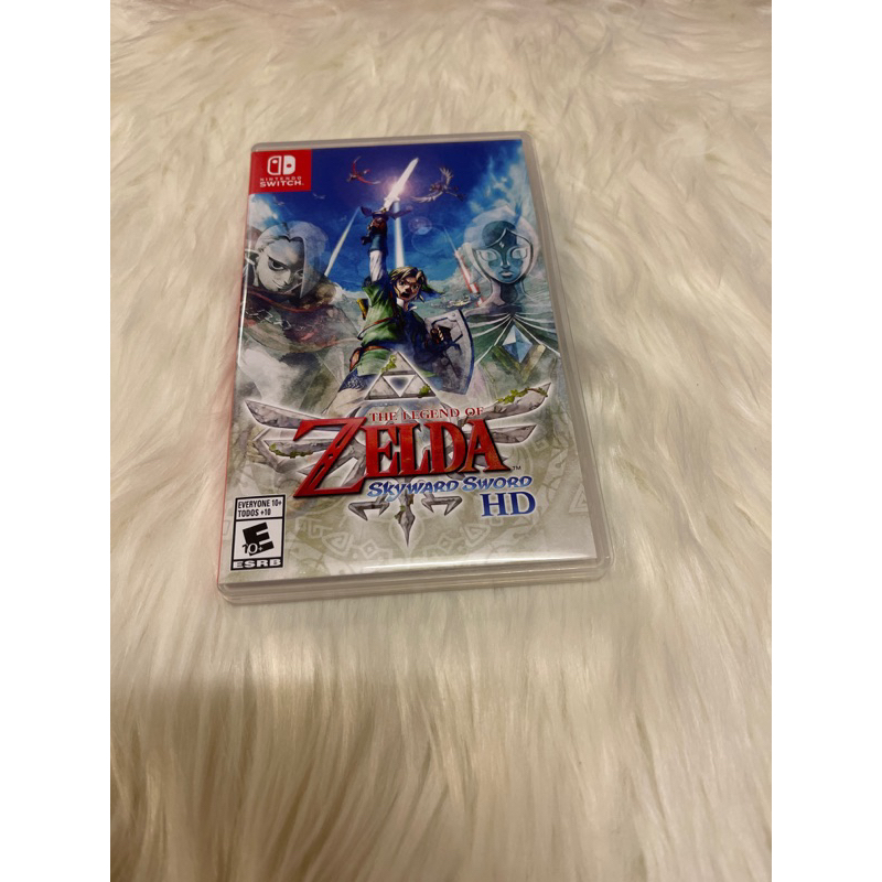 แผ่นสวิตช์มือหนึ่ง Zelda skyward hd