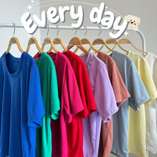 เสื้อรุ่น every day (คอกลมยาว)