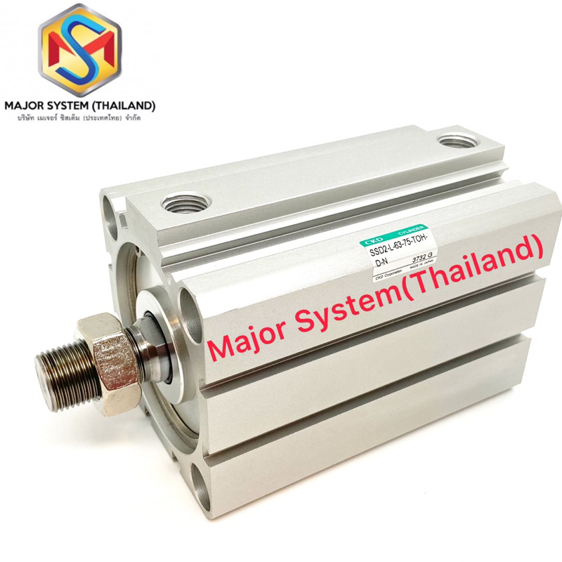 CKD SSD2-L-63-75-TOH-D-N Compact Cylinder, Air Cylinder กระบอกลมCKD จำหน่ายCKD