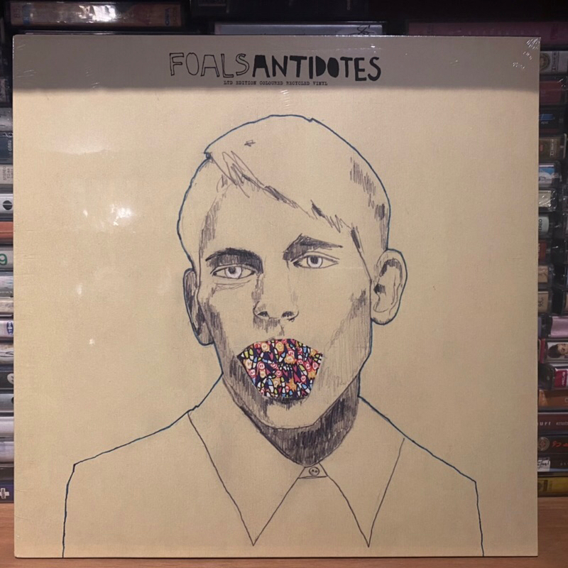 1 LP Vinyl แผ่นเสียง ไวนิล Foals - Antidotes (0337)