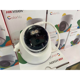 ถูกที่สุด!Hikvision IPC DS-2CD1347G2-LUFเลนส์2.8 มม มุมมอง 96 องศา4MP ColorVu Fixed Turret Network Camera