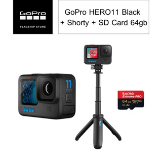 (ประกันศูนย์ไทย1ปี)GoPro HERO11 Black Must-Have Set กล้องโกโปรเซตคุ้มค่า กล้องแอคชั่นแคมที่ดีที่สุด ของแท้byRTB ส่งฟรี