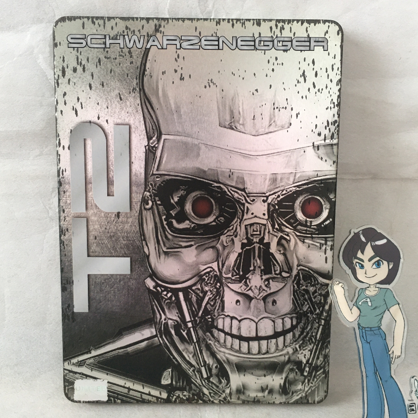 (มือสอง) DVD 2Disc SteelBook : Shwarzenegger T2 : Terminator 2: Judgment Day : ฅนเหล็ก 2029 (1991) ล