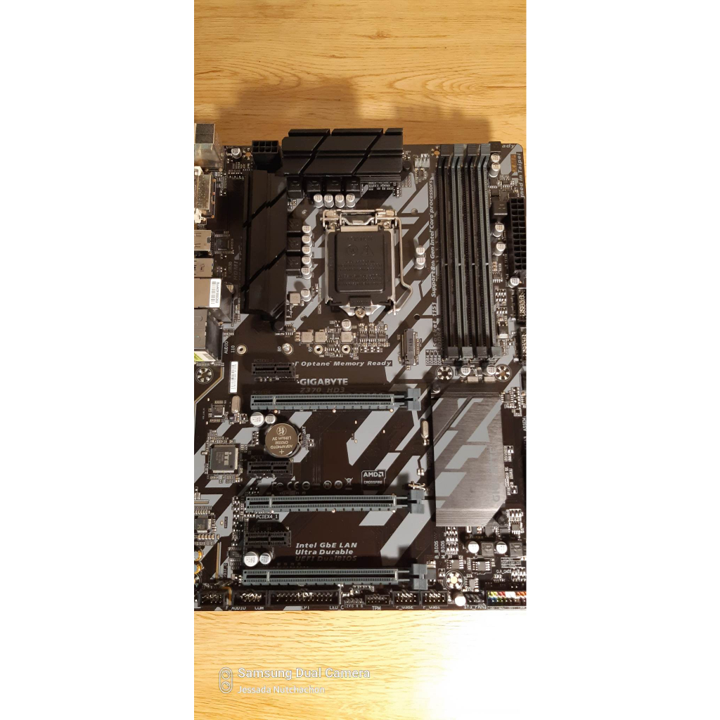 MAINBOARD (เมนบอร์ด) 1151 GIGABYTE Z370 HD3