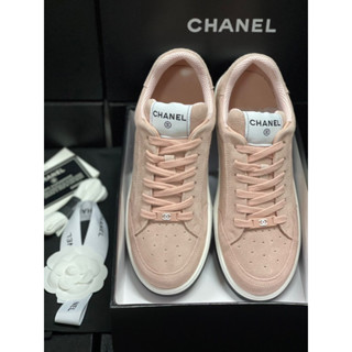 รองเท้าผ้าใบ Sneaker  Size 36-41 cm สีชมพู