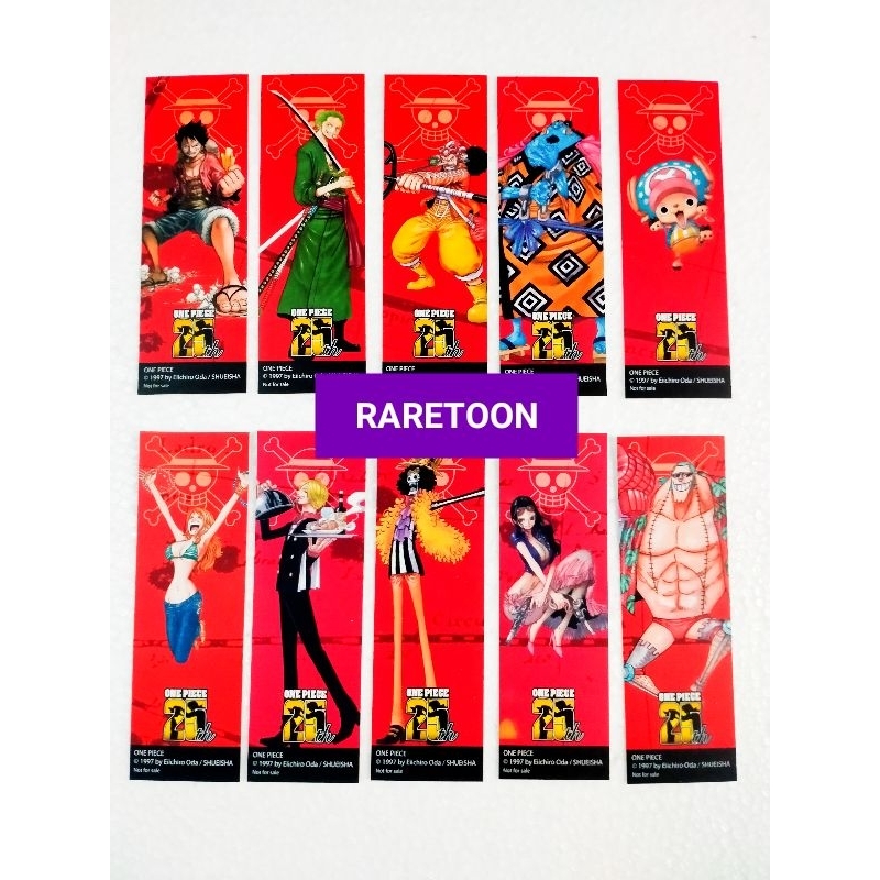 ที่คั่น วันพีซ One Piece ชุด1 และ ชุด2
