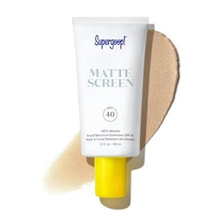 Supergoop - Mineral Mattescreen Broad Spectrum Sunscreen SPF 40 PA+++