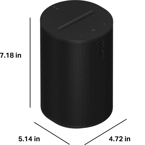 Sonos Era 100 : 1Yr + 1 Extra Yr Warranty | Fast 1 Day Ship from Bangkok | Smart Wireless Speaker, Black / White Era100