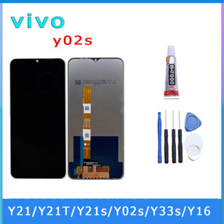 หน้าจอ จอ vivo Y21/Y21T/Y21s/Y02s/Y33s/Y16  แถมไขควง กาว