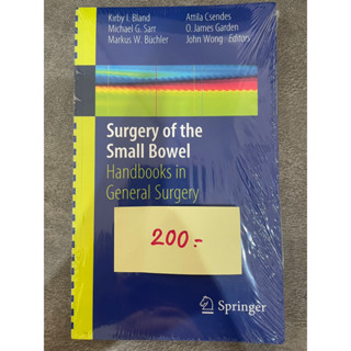 Surgery of the Small Bowel: Handbooks in General Surgery