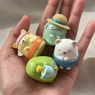 โมเดลตุ๊กตา Sumikko Gurashi แต่งตัว แท้งาน San-X ยางตัน 4cm 🎨✨