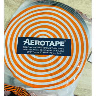 แอโร่เทป AEROTAPE เทปโฟมฉนวนมีกาวในตัว ขนาดหนา 3 มิลลิเมตร ห…