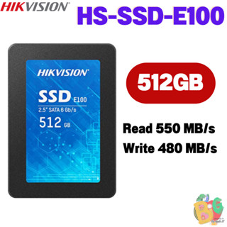 512GB SSD (เอสเอสดี) HIKVISION (HS-SSD-E100) SATA III 6GB/s (3Y) ของแท้