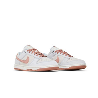 (พร้อมส่ง ของแท้100%) NIKE DUNK LOW FOSSIL ROSE