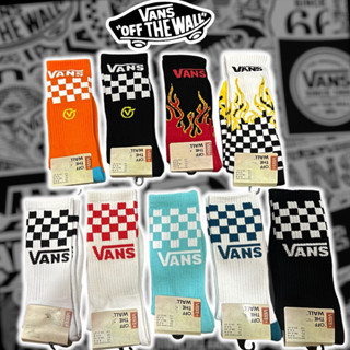 🔥สายตรีทต้องมี🔥 ถุงเท้าVANS Vans Checkerboard Socks แท้💯 หนาสวยตรงปก ถุงเท้าแวน ถุงเท้าสตรีท