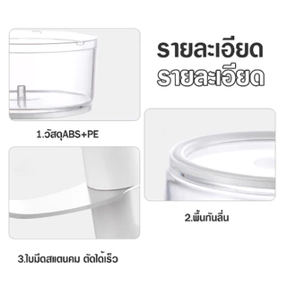 เครื่องบดกระเทียม แบบดึงเชือก บดสับ อเนกประสงค์ ของใช้ในครัว ขนาดเล็ก