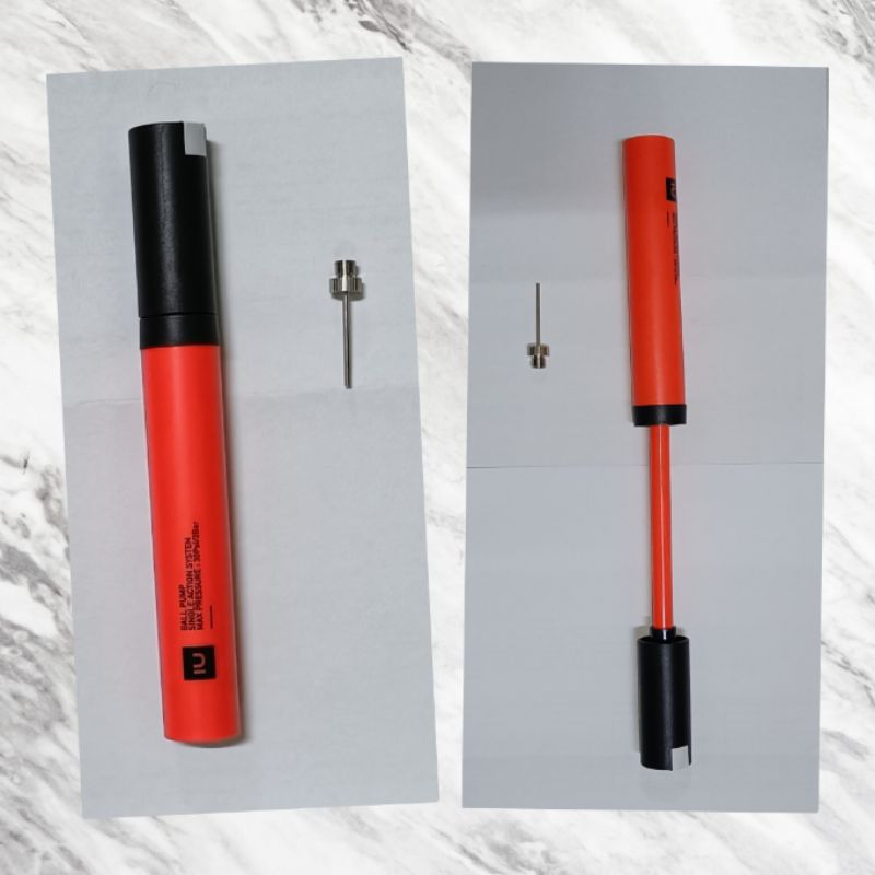 Decathlon Kipsta ที่สูบลม ที่สูบลมลูกบอล ที่สูบลมลูกฟุตบอล ฟุตซอล Single Action Hand Pump