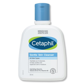 Cetaphil Gentle Skin Cleanser เซตาฟิล ผลิตภัณฑ์ทำความสะอาดผิว สูตรอ่อนโยน ปราศจากส่วนผสมของสบู่ น้ำหอม ขนาด 250 ml 09146