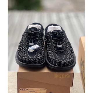 ⚡️พร้อมส่ง ของแท้💯⚡️ทักแชทถามไซส์ รองเท้า keen Women UNEEK (Black/Silver)