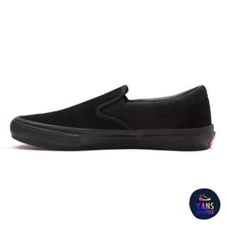 [ของแท้ ส่งฟรี จากไทย] VANS SKATE SLIP-ON BLACK/BLACK