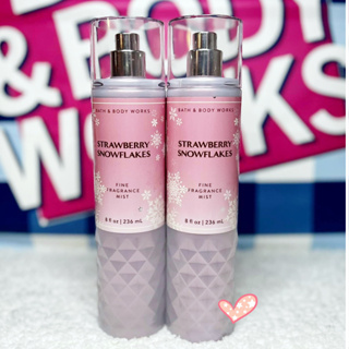 ของแท้ 100% Bath &amp; Body Works Strawberry Snowflakes Fine Fragrance Mist