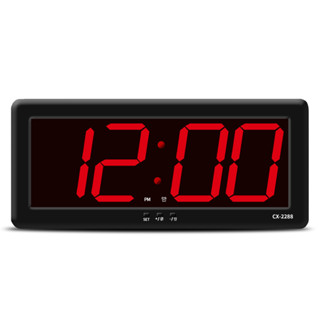 CX-2288 นาฬิกาดิจิตอลติดผนังขนาดใหญ่  นาฬิกาแขวนพนังและตั้งโ…