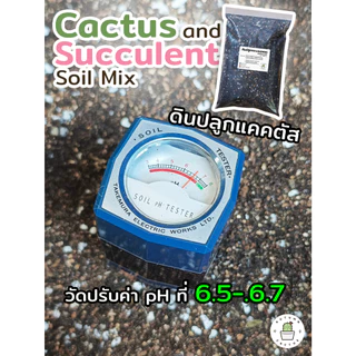 🌵((กระสอบ 5kg )) ดินปลูกแคคตัส ดินกระบองเพชร ไม้อวบน้ำ ผสมสำเร็จพร้อมปลูก กระสอบ 5 กิโลกรัม 5kg 🌵🌵