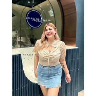 🔥Plussize🔥เสื้อคนอ้วน🔥Freesize 38-46