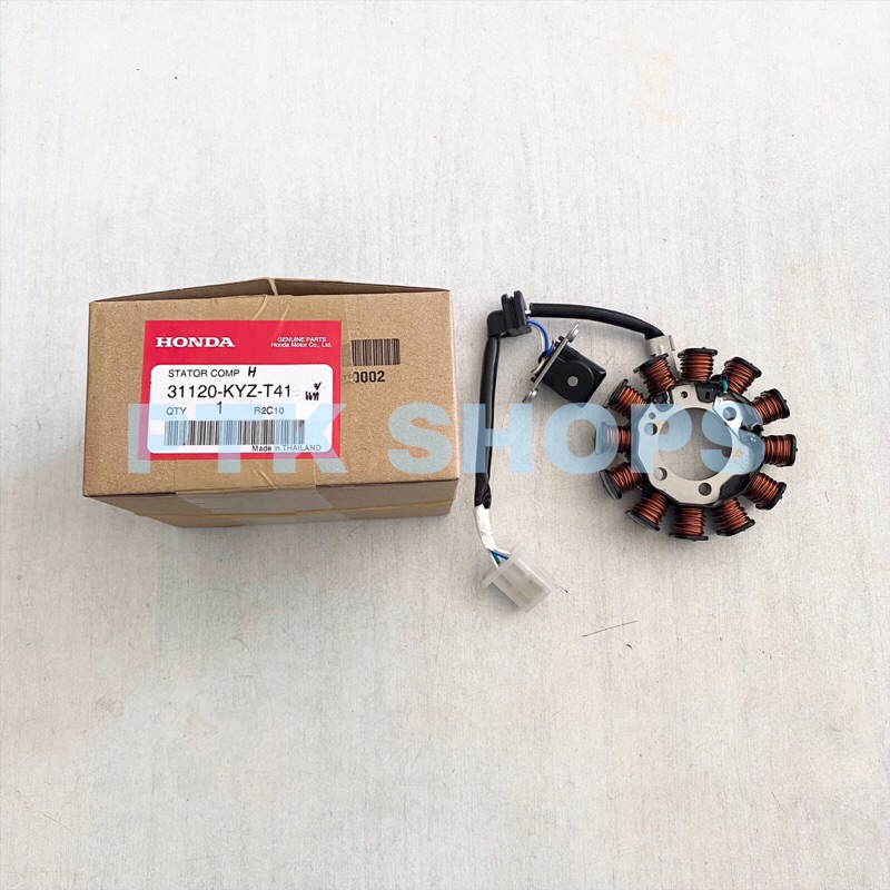 👍แท้💯ขดลวดจานไฟ (ฟิลคอยล์) มัดไฟ มัดข้าวต้ม ✳️ปลาวาฬ✳️ WAVE125I ปี 2014-2019 / เวฟ125ไอ ปลาวาฬ รหัส 